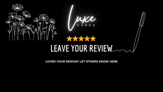 Leave Your Luxe Cards Review Below
