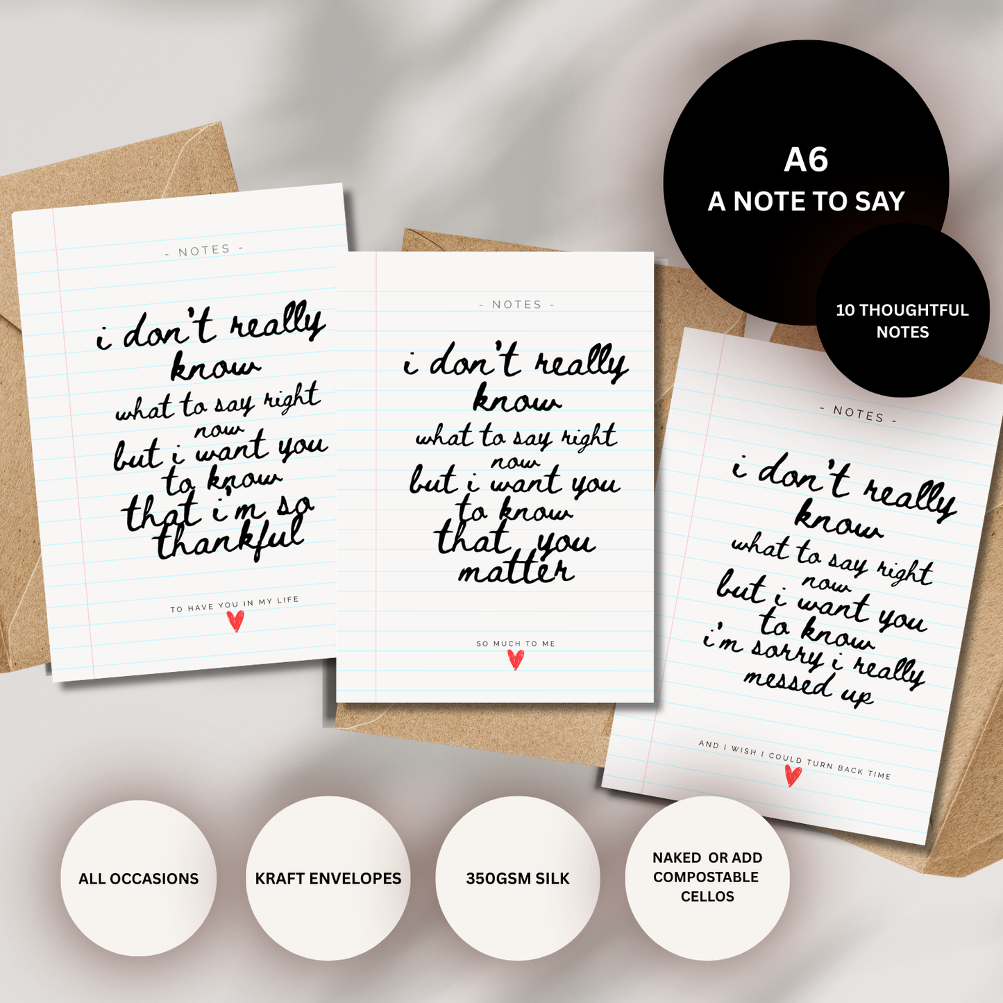 A Note To Say... You're Like A Father Card