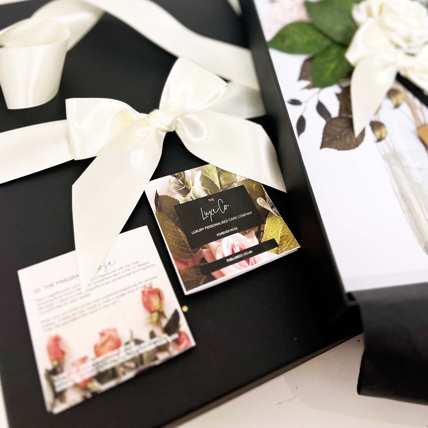 Boxed 60th ANNIVERSARY | DIAMOND - Scented Ivory Rose Card