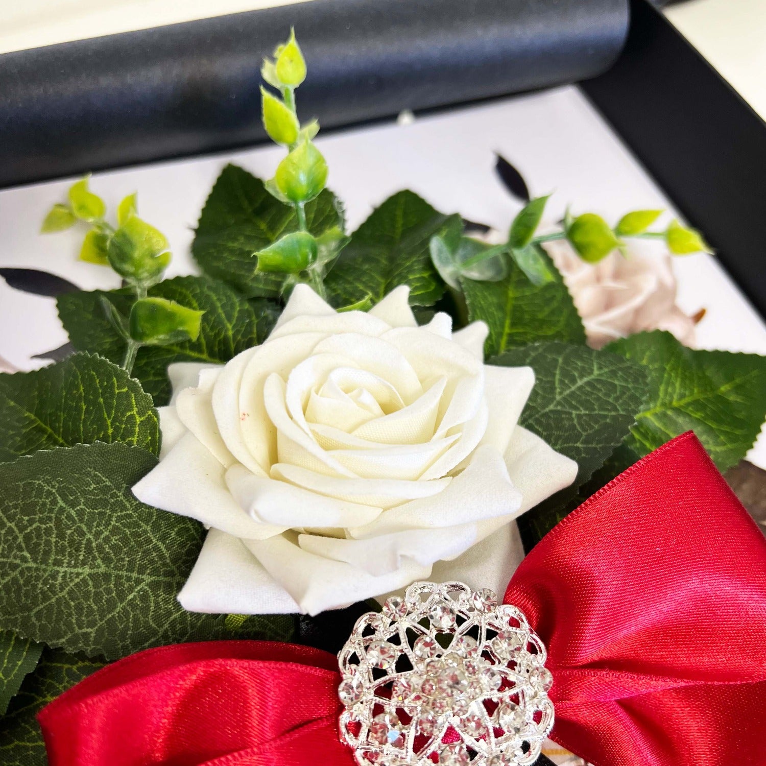 Opulence Luxury Lace Christmas Card