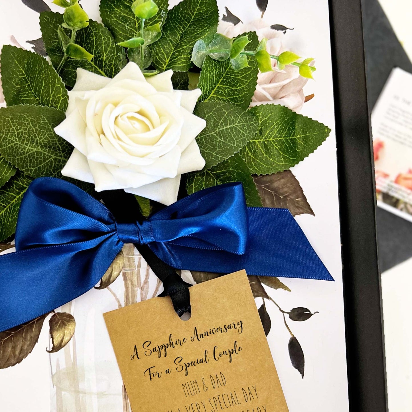 mum dad sapphire wedding anniversary card gift