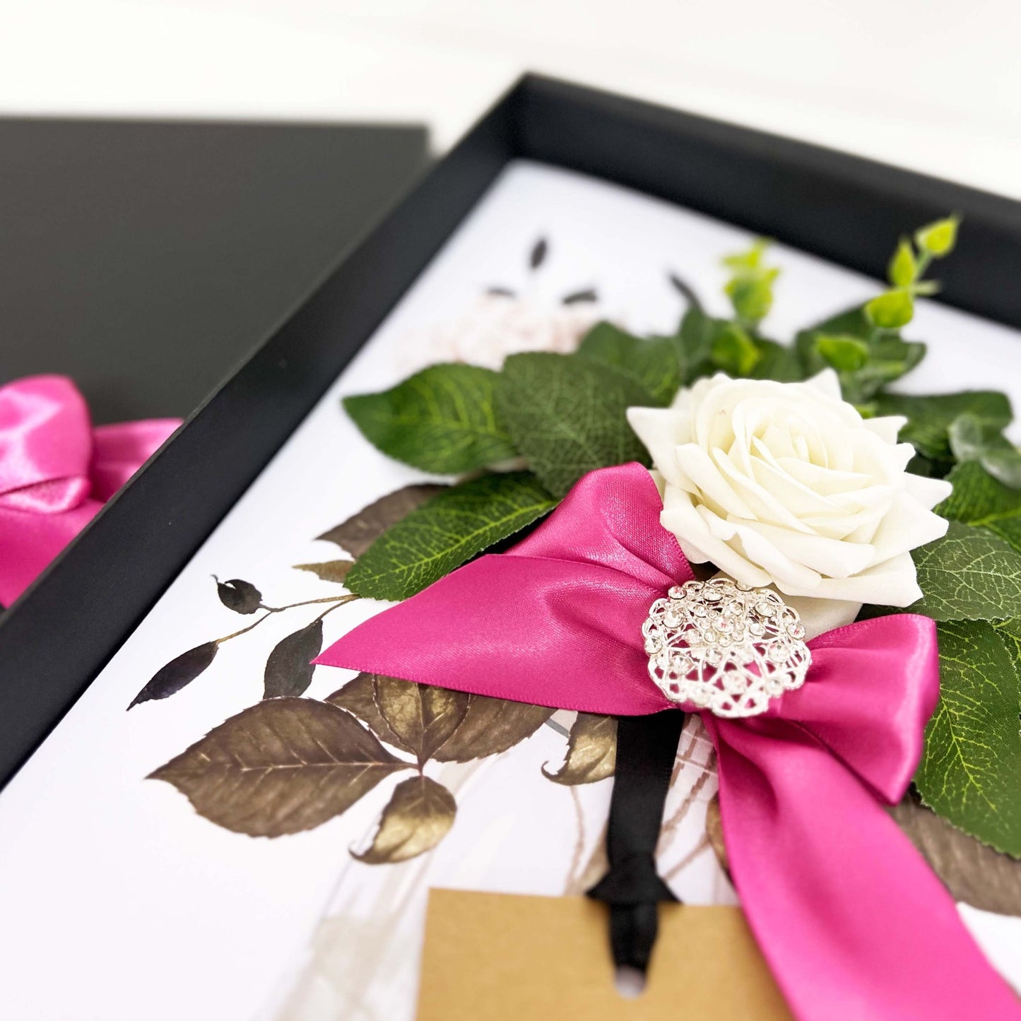 OPULENCE BLOOM Luxury Rose + Diamonds Design