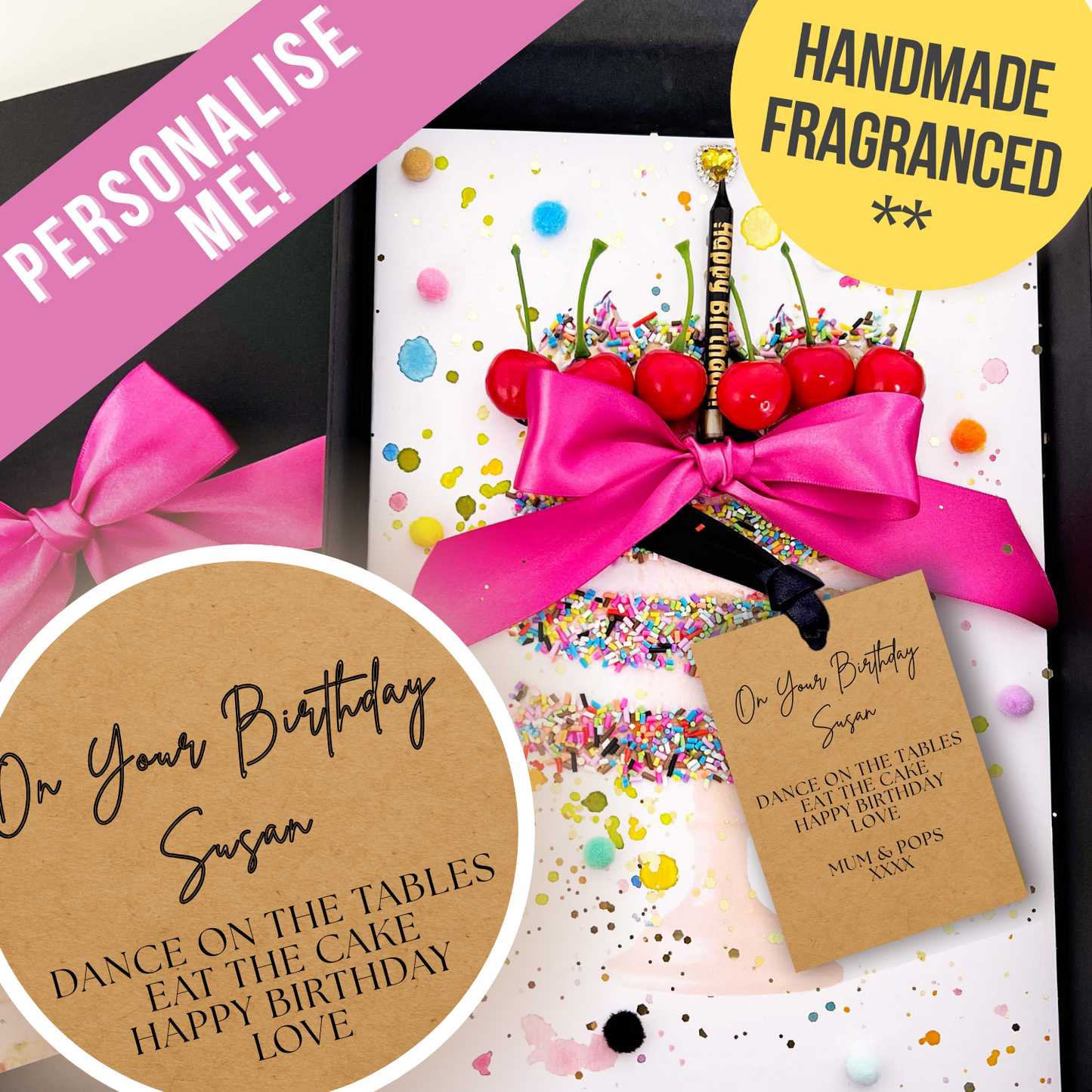 Unique Sweet 16th Birthday Cake Card