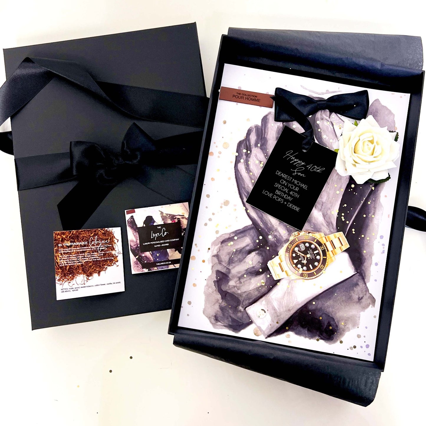 Personalised Dapper Gent 21st card for Son Birthday