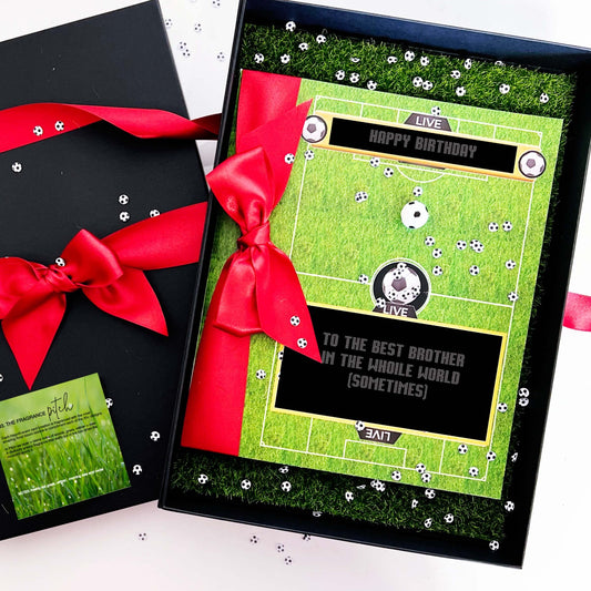 Football Mad Brothers Birthday Card