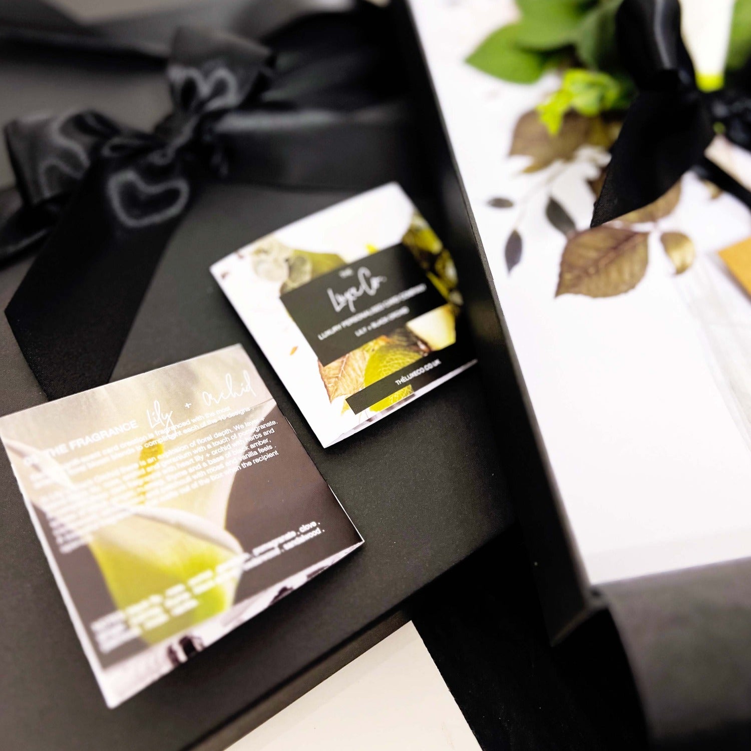 Scented Lily Cards - Lily Bouquet gift cards that smell just like real lillies