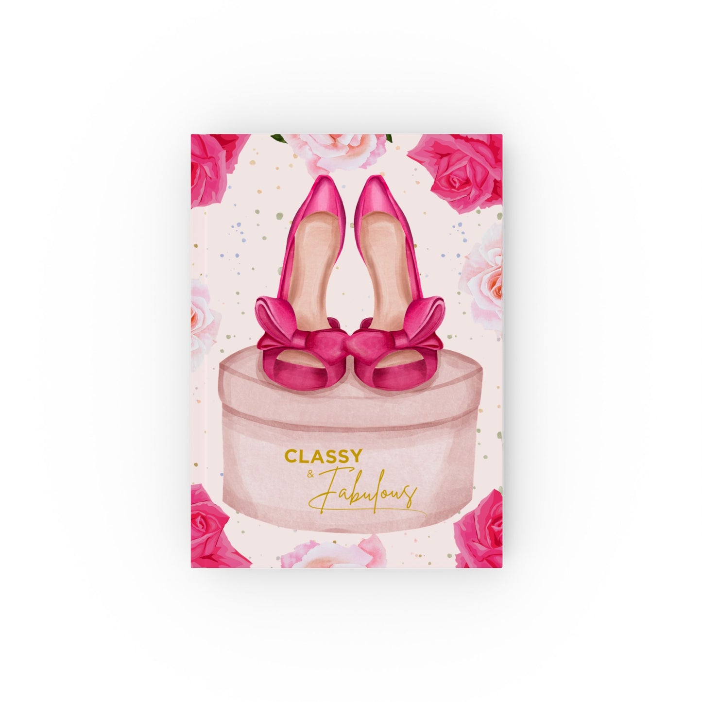 Pink Heels Hardback Classy & Fabulous Journal (Non-Personalised)
