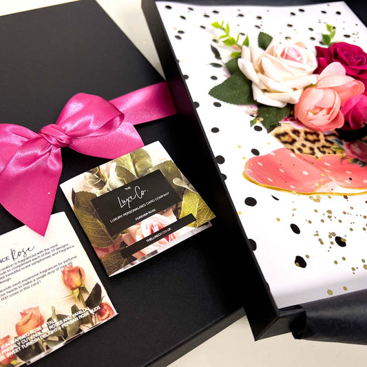 Personalised Mothers Day Afternoon Tea Boxed Card