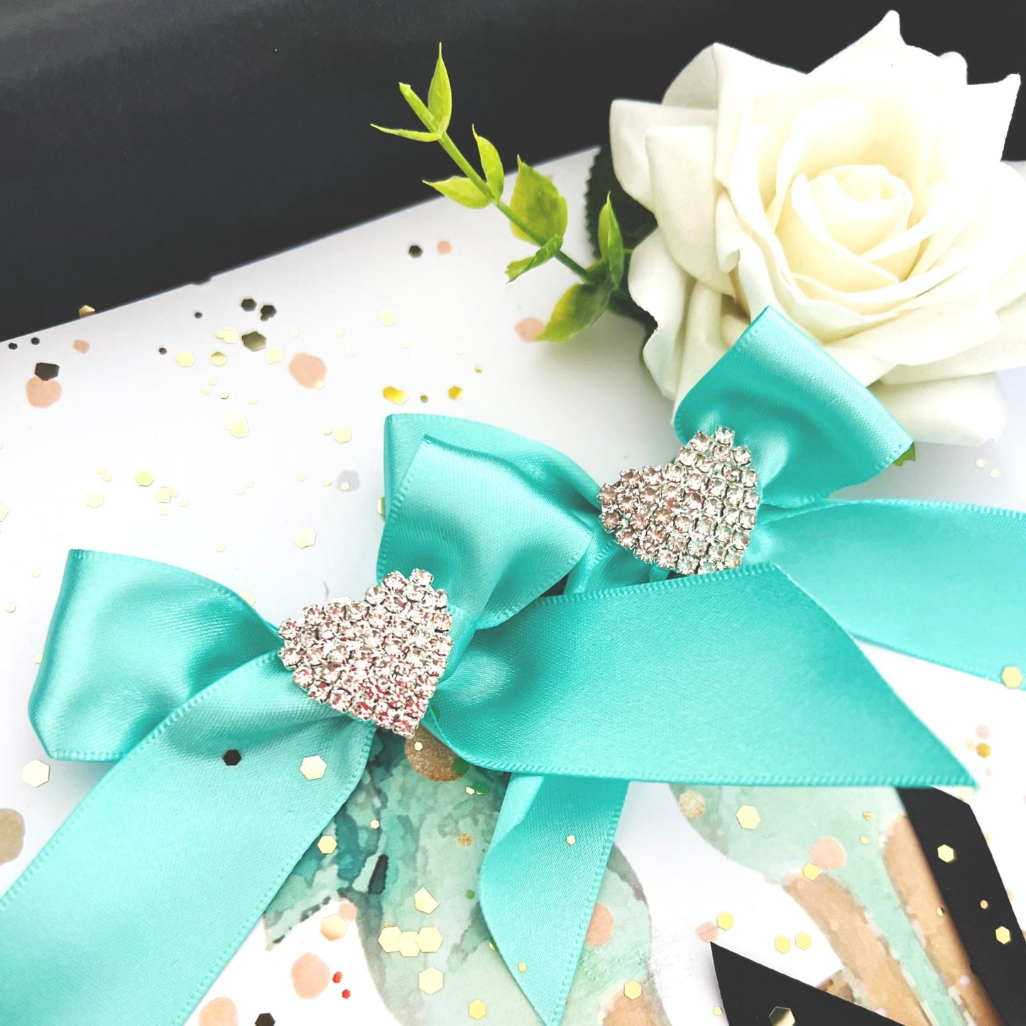 Personalised luxury tiffany scented mothers day card thats like a gift | handmade by The Luxe Co