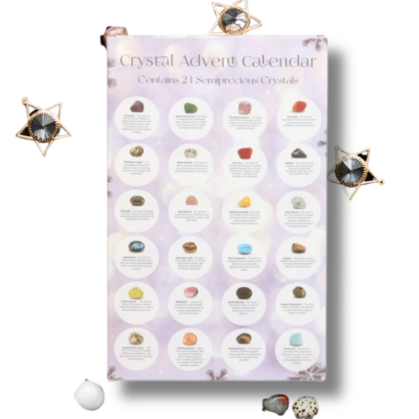 Winter Wonderland Gemstone Crystal Advent Calendar