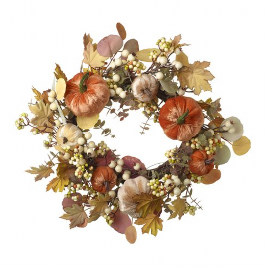 50cm Large Autumn Cosy Wreath