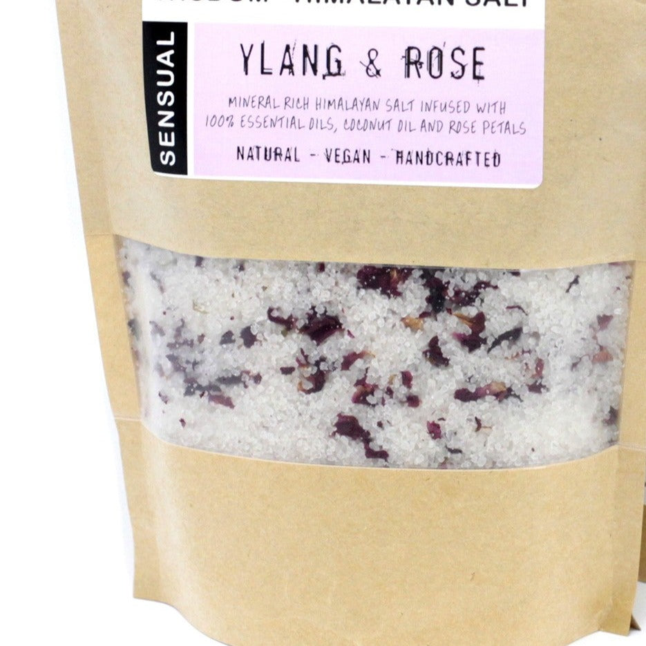 Ylang Ylang + Coconut Oil Sensual Himalayan Bath Salts