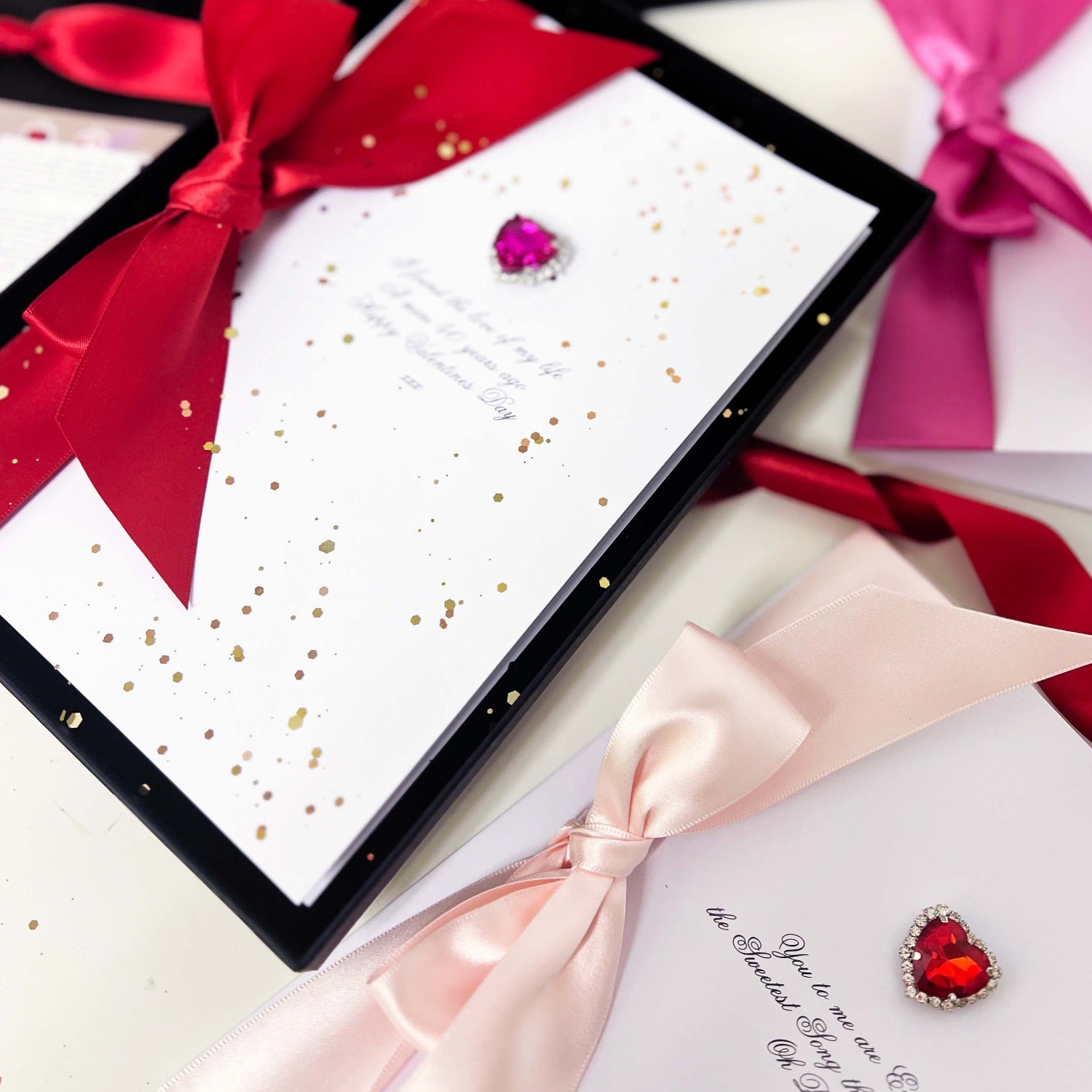 Bedazzled Austrian Crystal Boxed Card Design