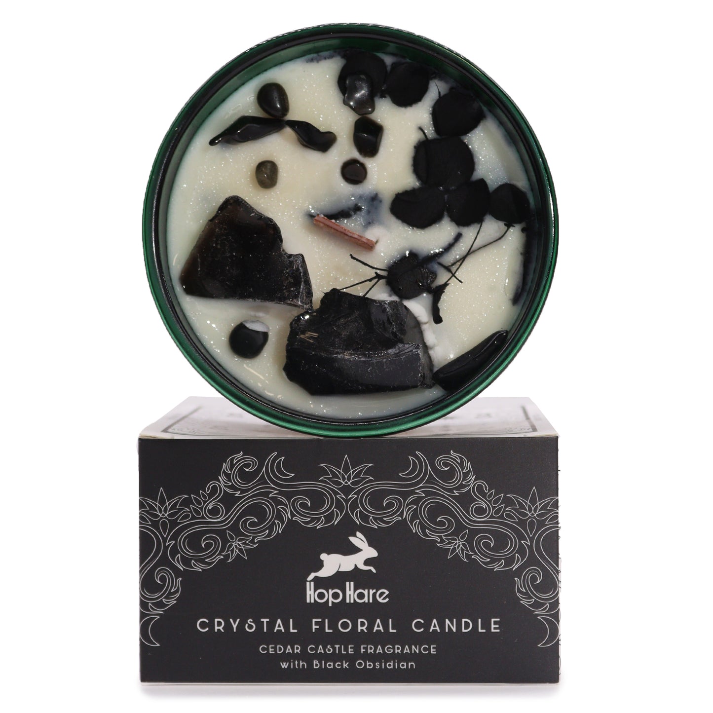 Tarot Botanical Scented Candle Gift - Choose Your Flowers