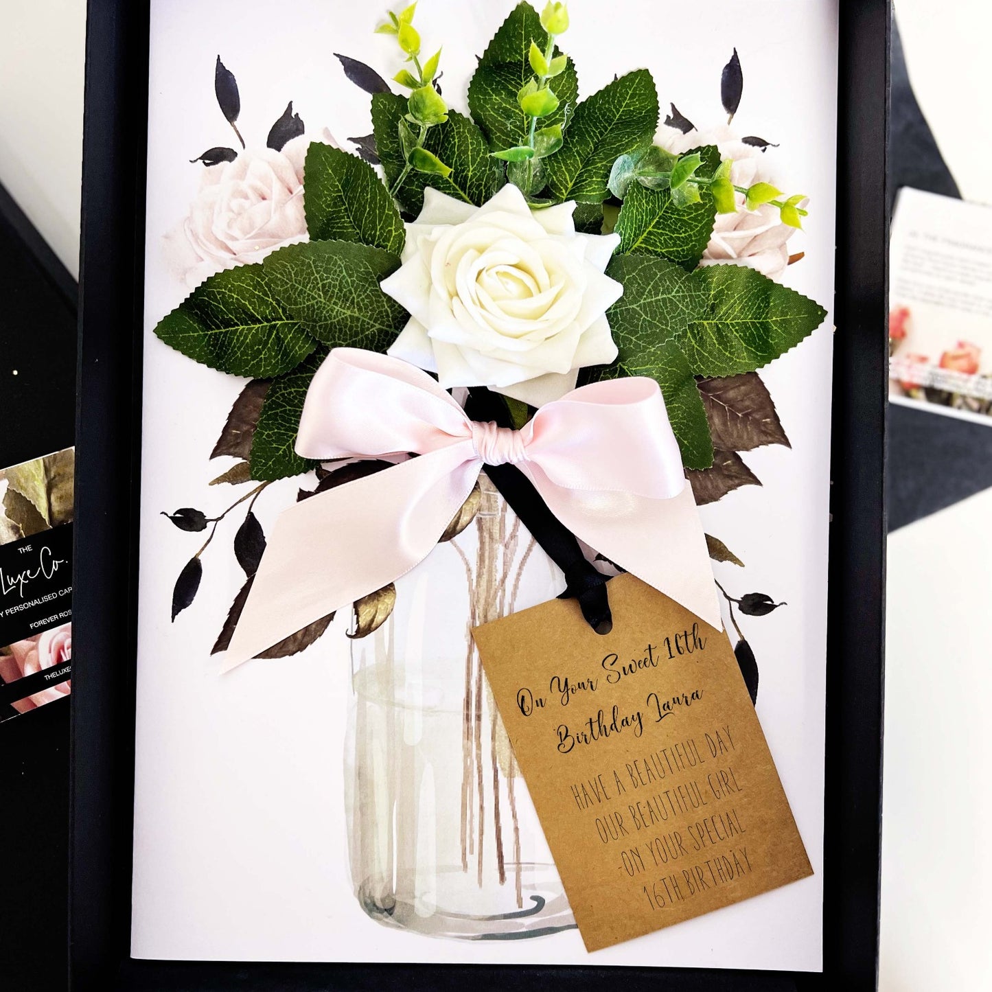 Next level luxury 16th birthday cards for her.