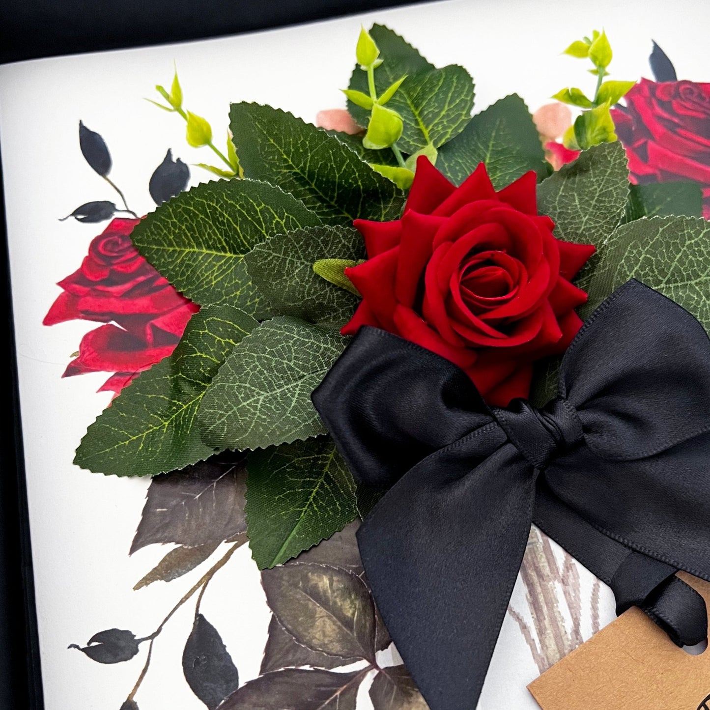 sumptuous red rose scented cards