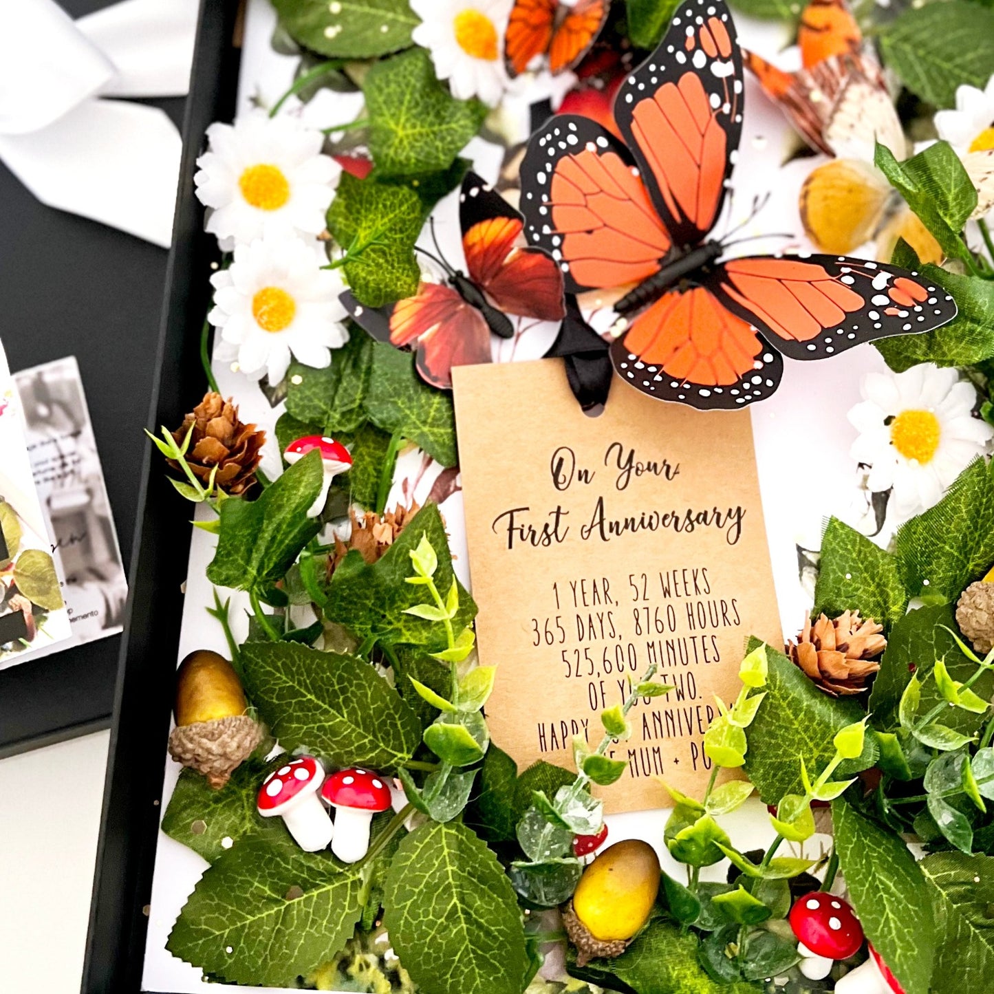 Luxury handmade butterfly cards - take a walk in the woodland