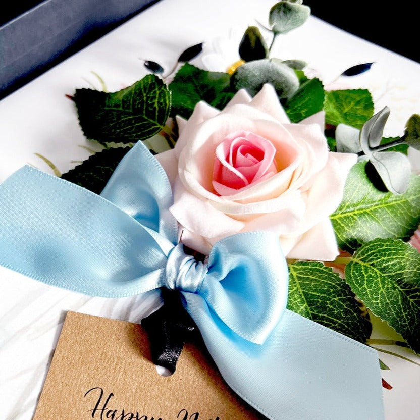 80th Rose birthday cards for her