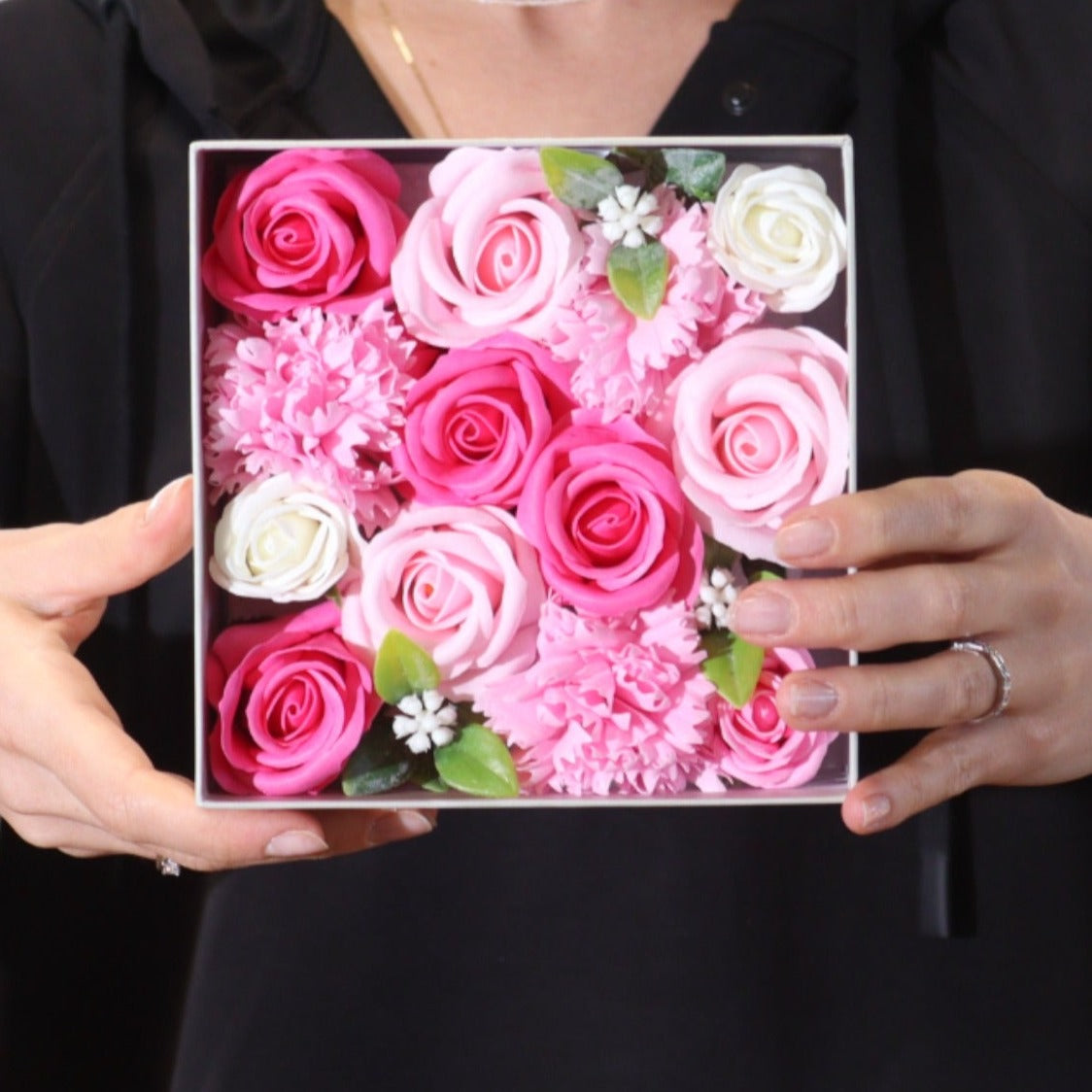 Bouquet Rose Soaps Gift Box