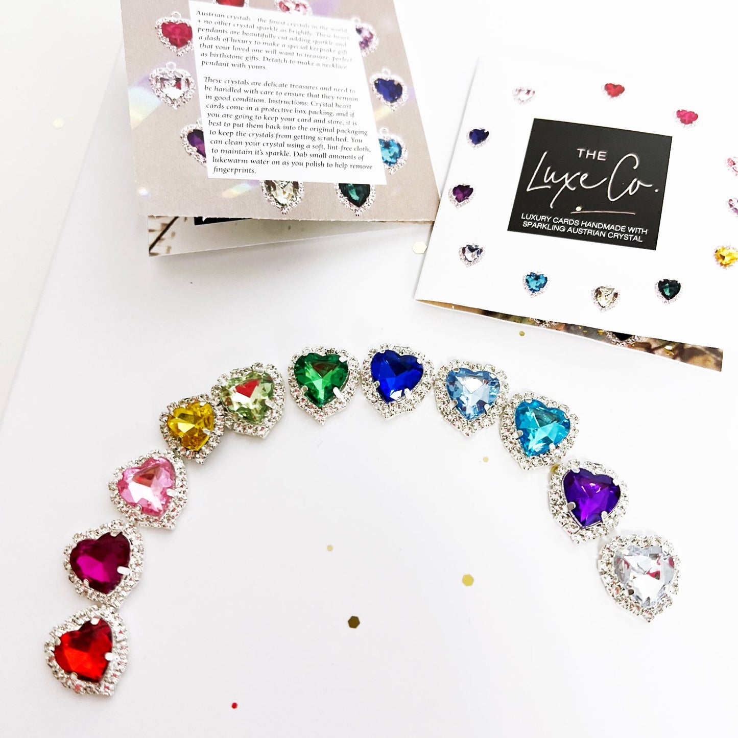 Emerald May Birthstones + Flowers Gift Boxed Birthday Gift Card