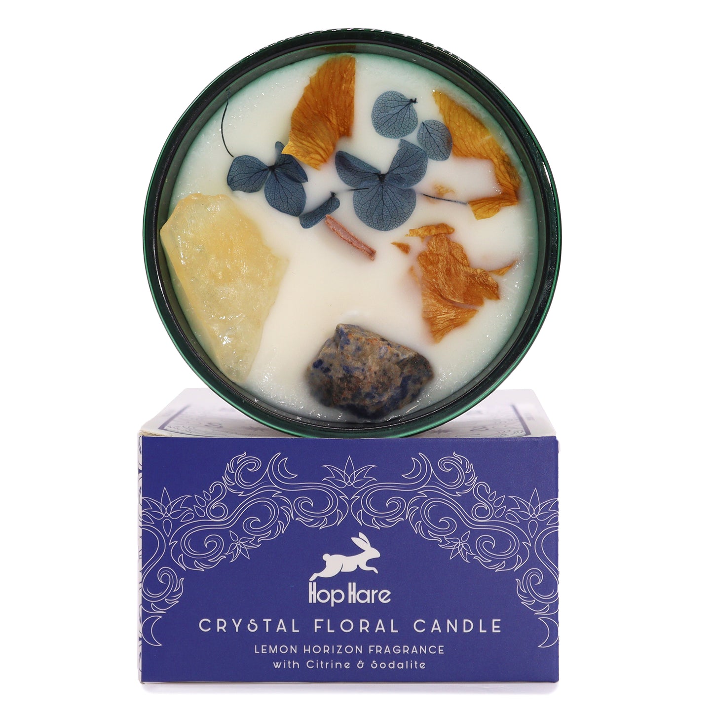 Tarot Botanical Scented Candle Gift - Choose Your Flowers