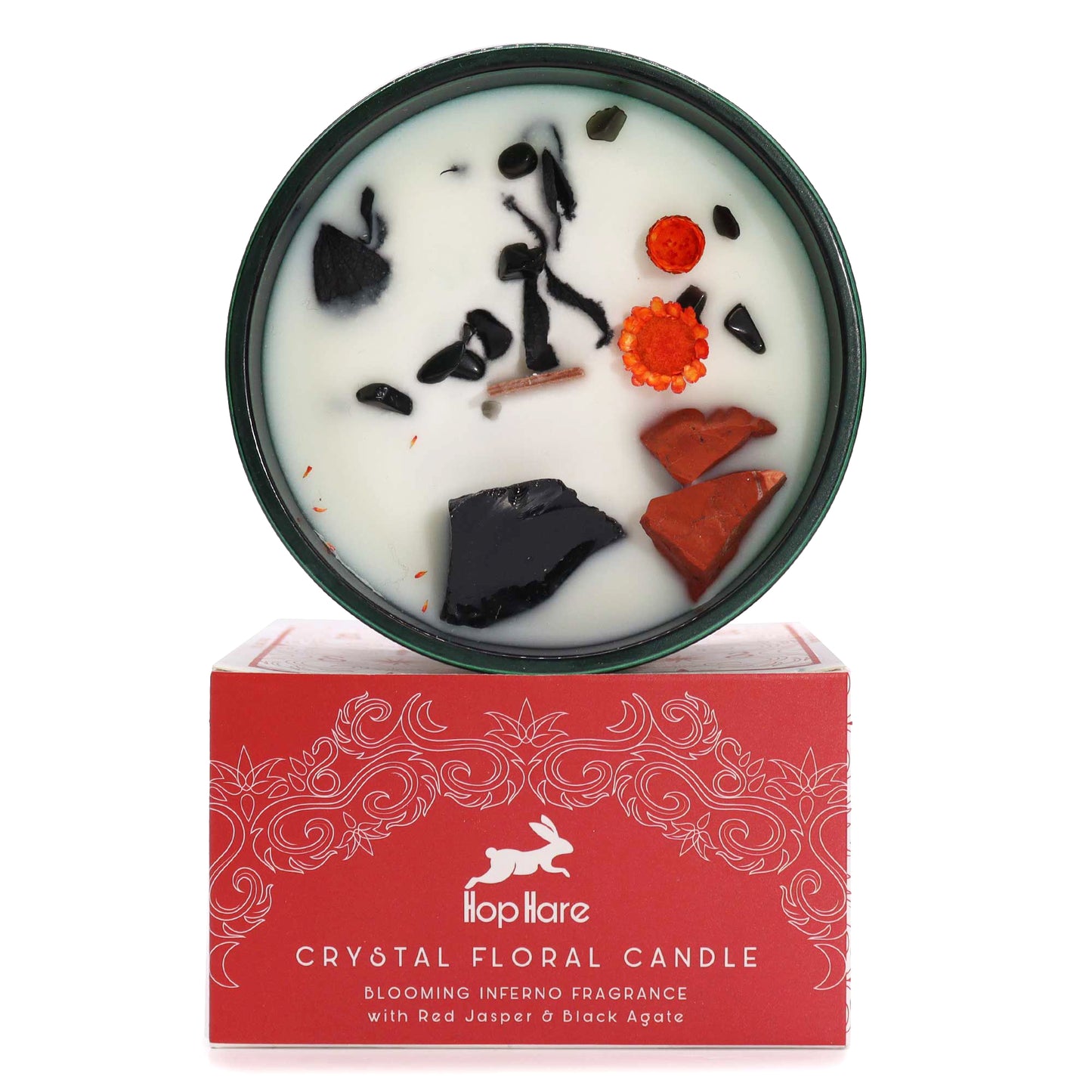 Tarot Botanical Scented Candle Gift - Choose Your Flowers