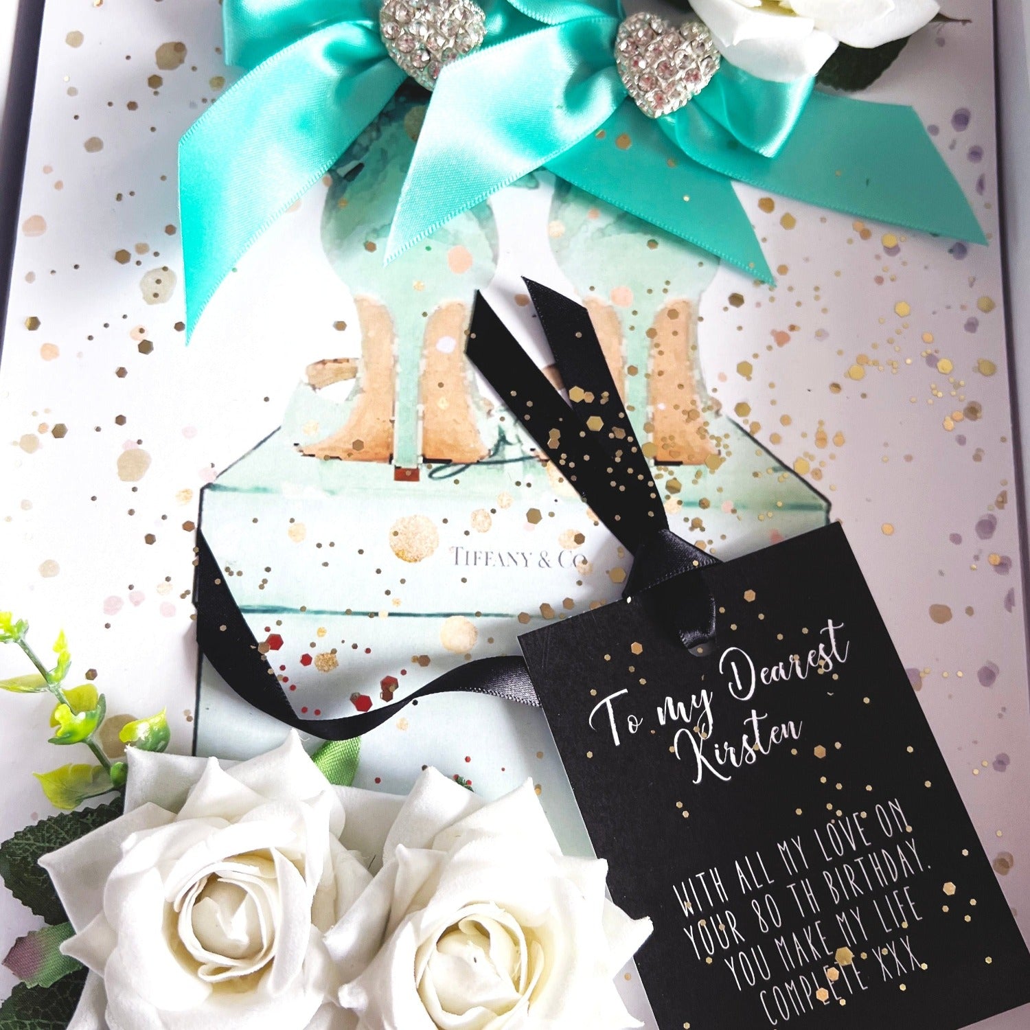 100th Tiffany Grandma Birthday Card