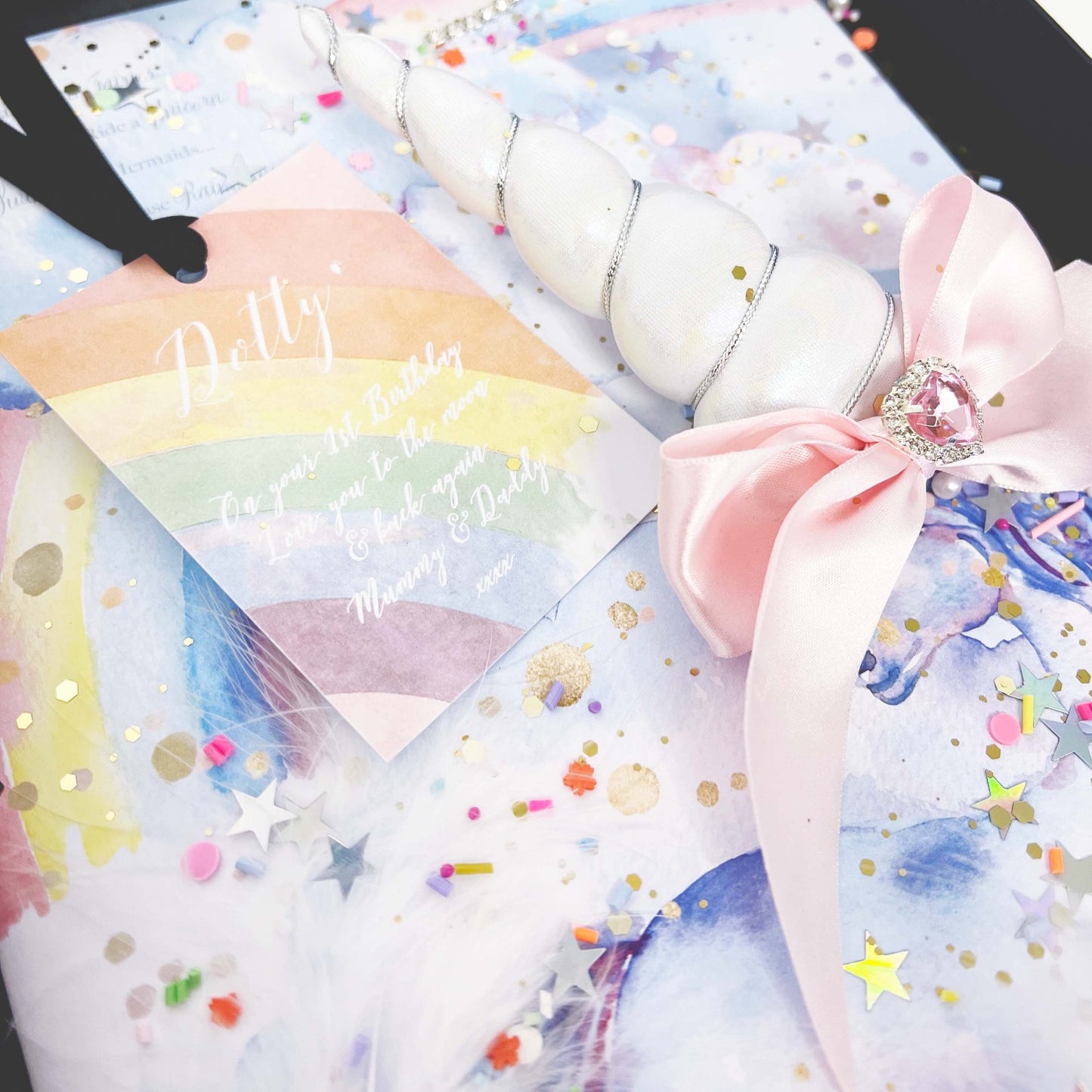 Magical Unicorn Card Design