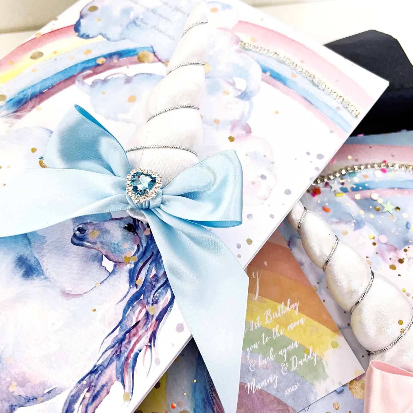 Magical Unicorn Card Design