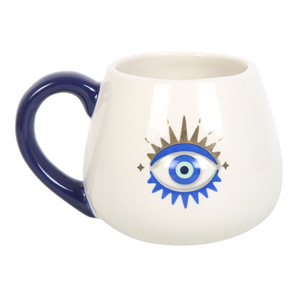 Ceramic all seeing eye mug in gift box