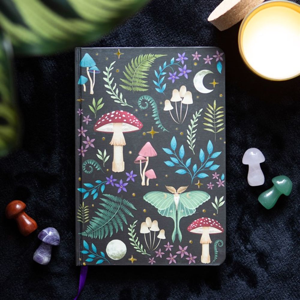 Forest Mushroom A5 Notebook