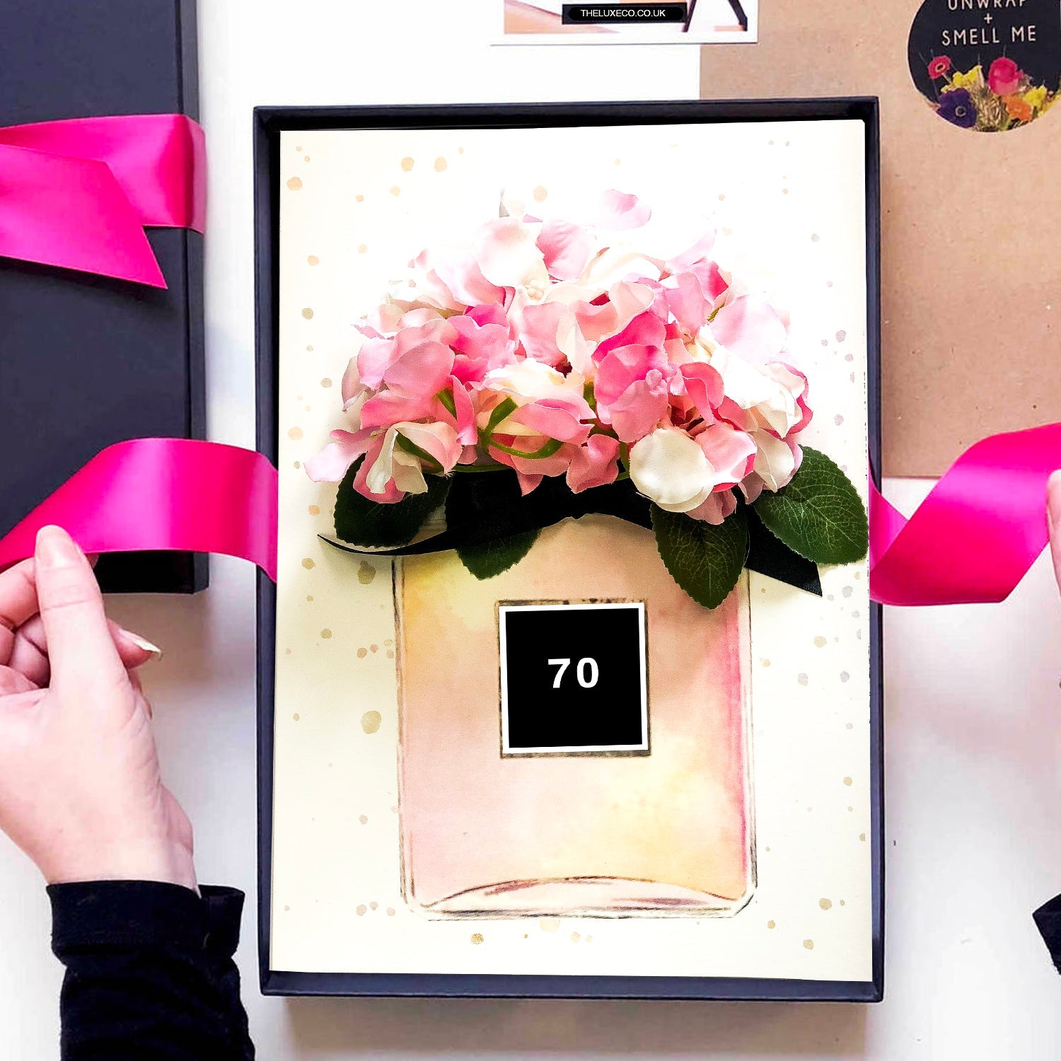 70 birthday card Personalised age cards with the luxury touch | the Luxe Co