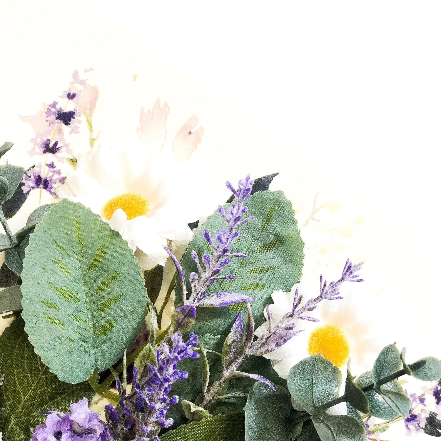 Close up of scented lavender personalised birthday cards