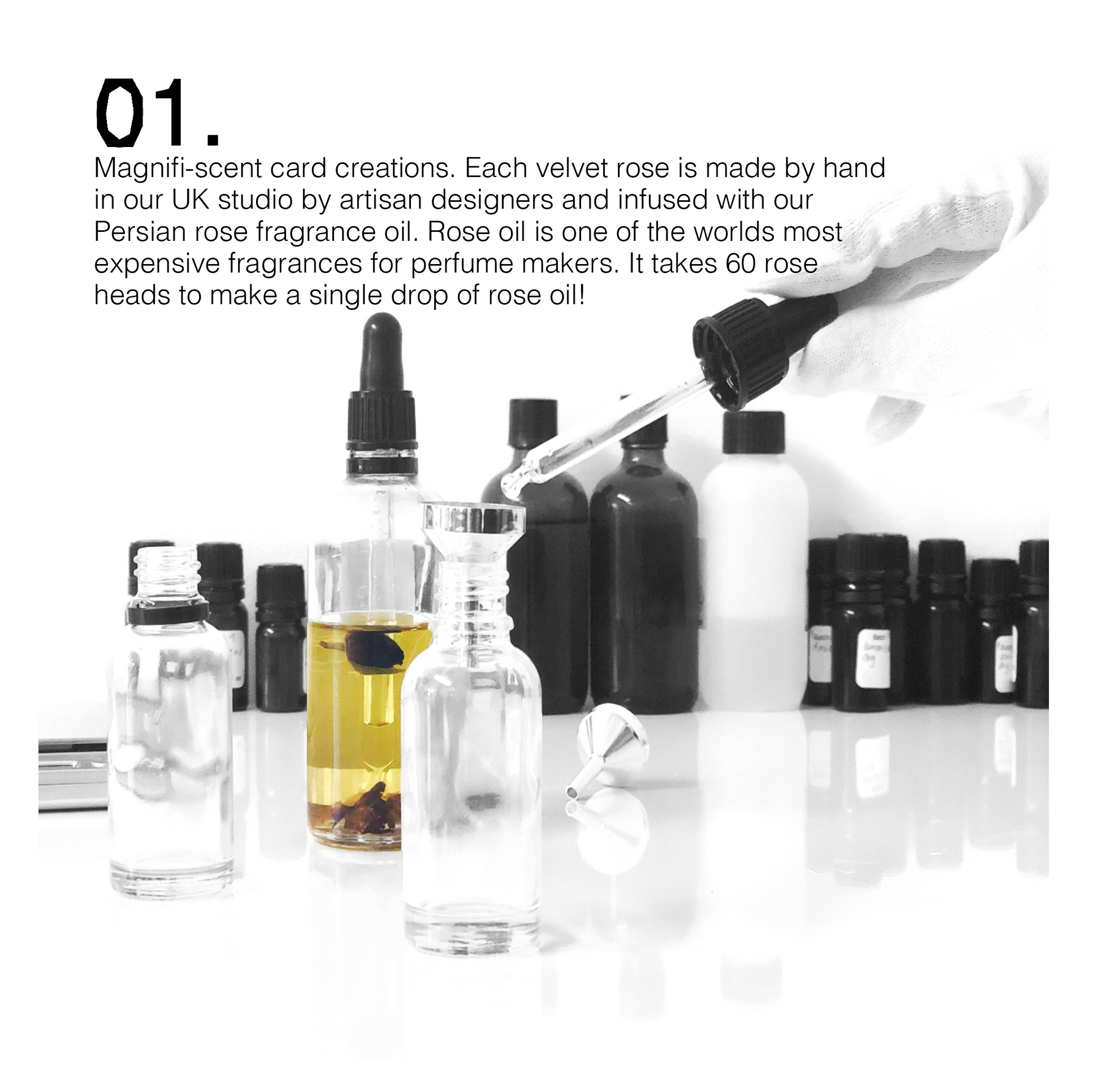 Luxury Scented Rose Cards - theluxeco.co.uk