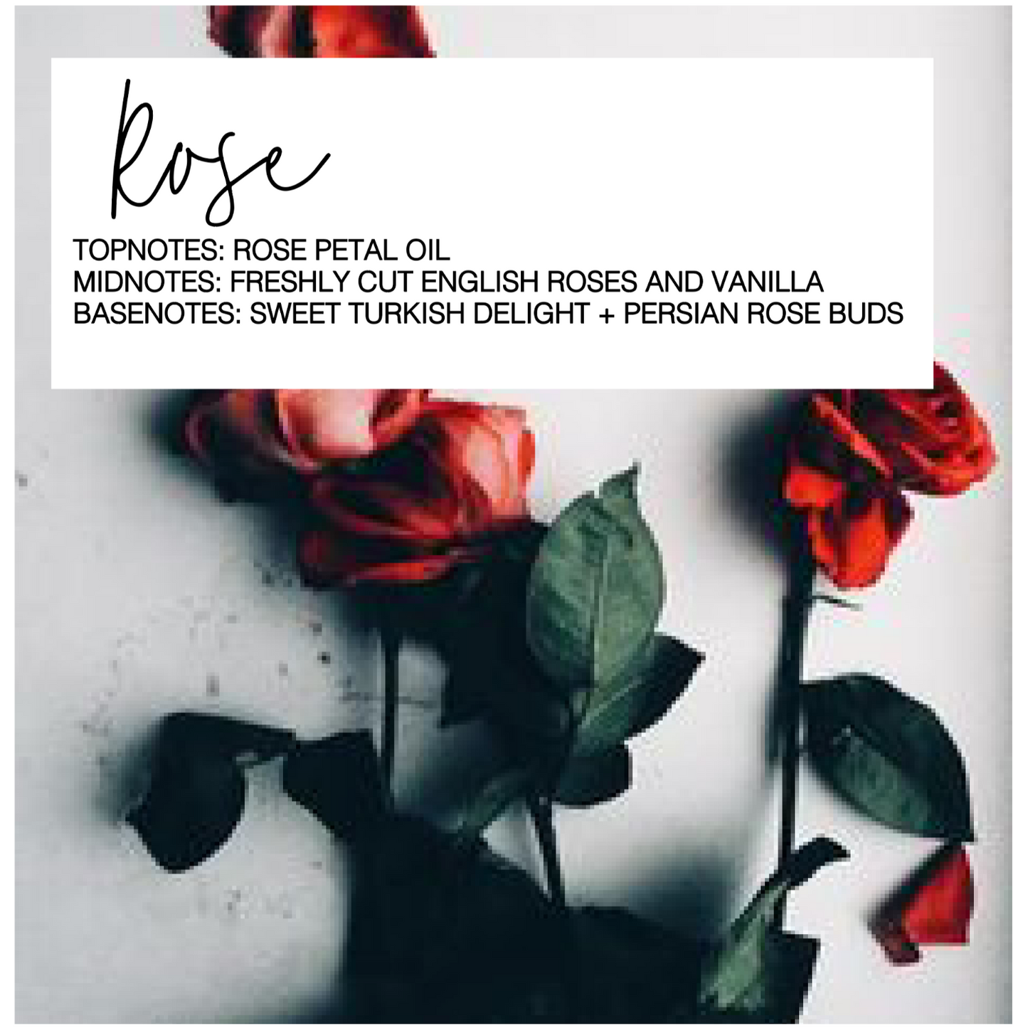 Rose scented mothers day cards