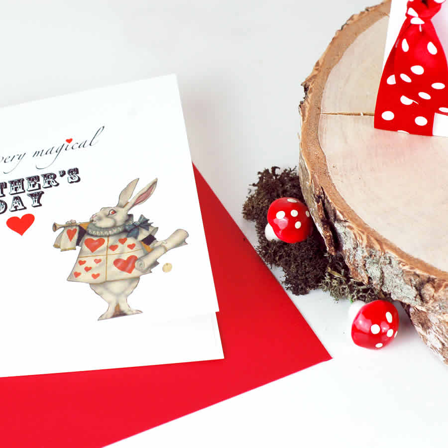 Personalised Alice In Wonderland Birthday Card - theluxeco.co.uk