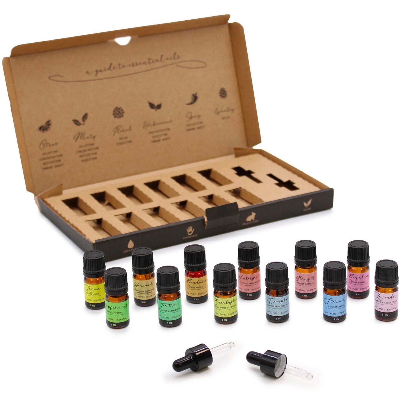 Pure plant essential oil 12 in set