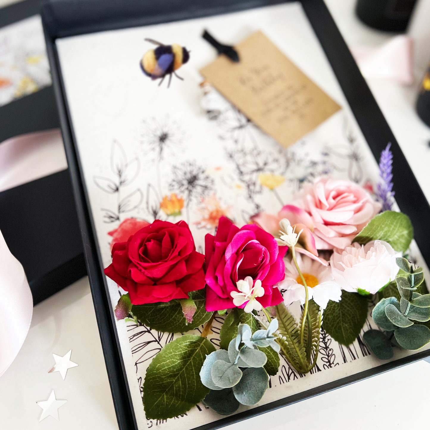 LIMITED EDITION Bloom Pollen Meadow & Honey Bee Scented Card