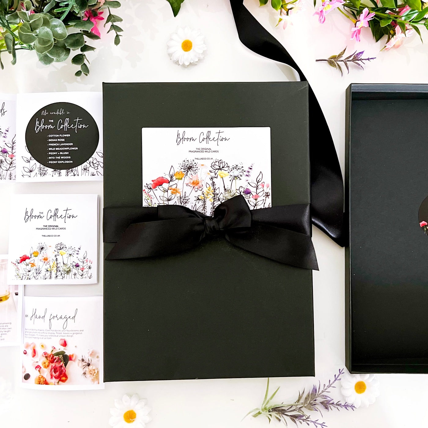 Bloom Personalised Handmade scented engagement rose card