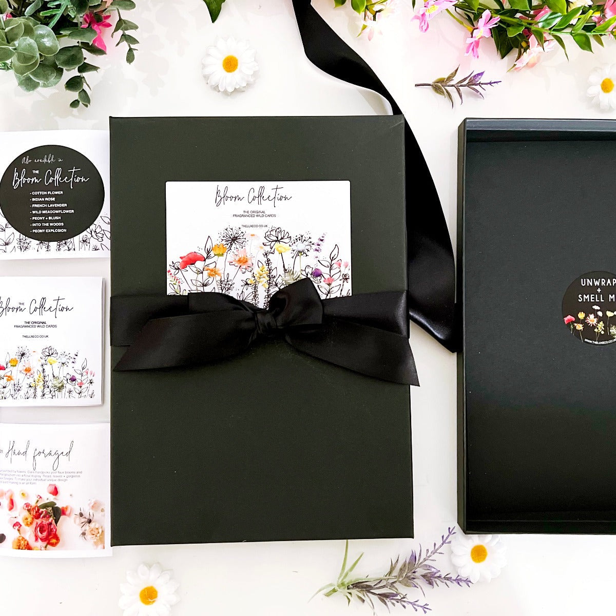 Lavender personalised boxed cards