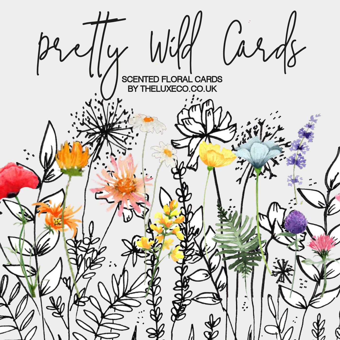 LIMITED EDITION Bloom Pollen Meadow & Honey Bee Scented Card