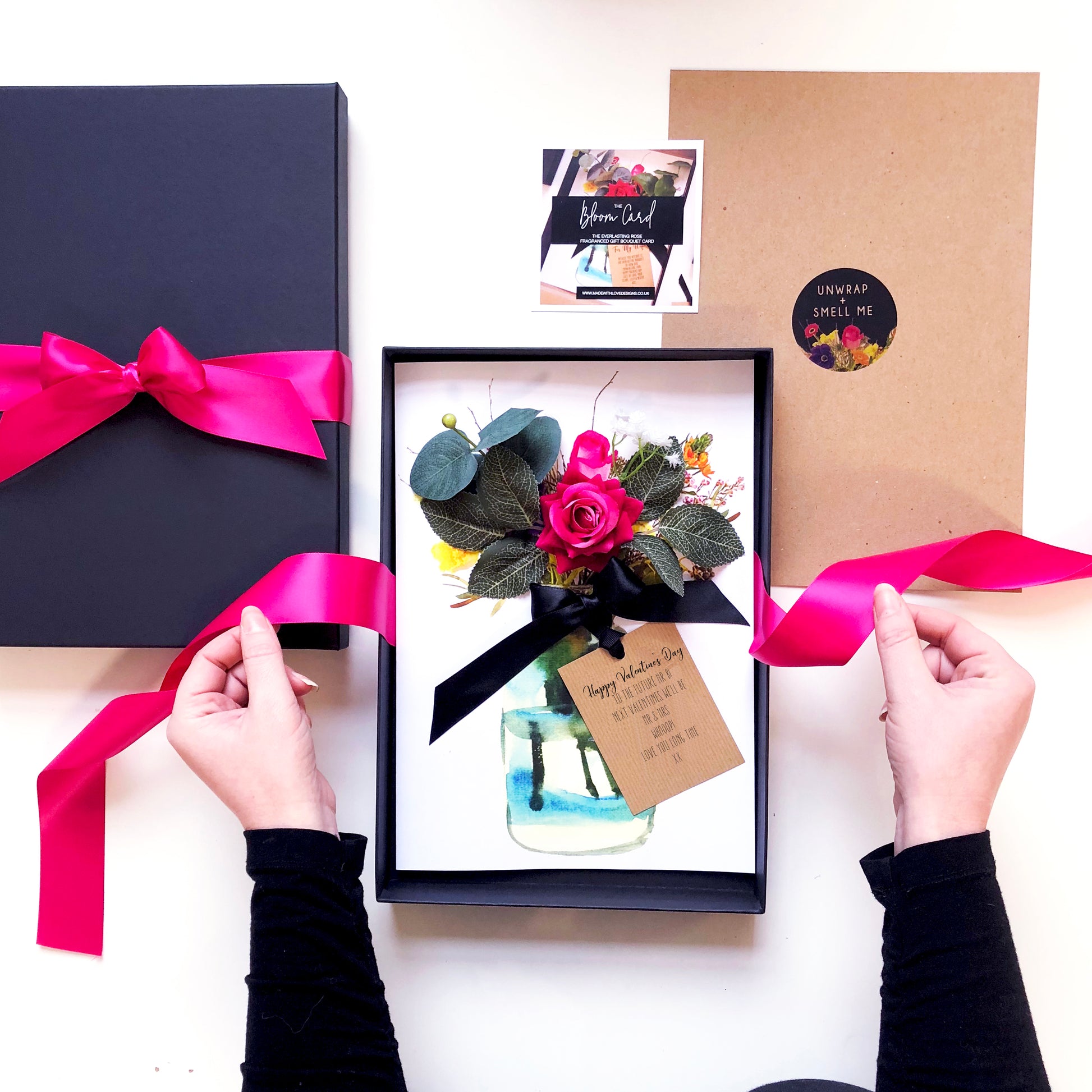 Rose birthday cards by The Luxe Card Co