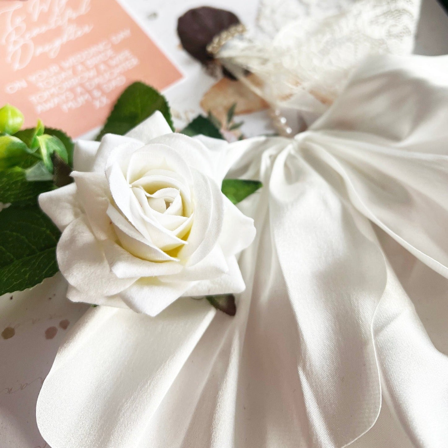 Today a Bride, Always a Daughter Wedding Card