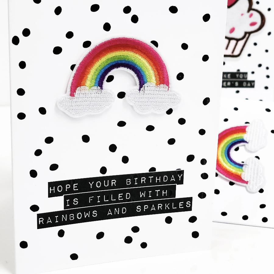 Rainbow greetings cards | Good Luck