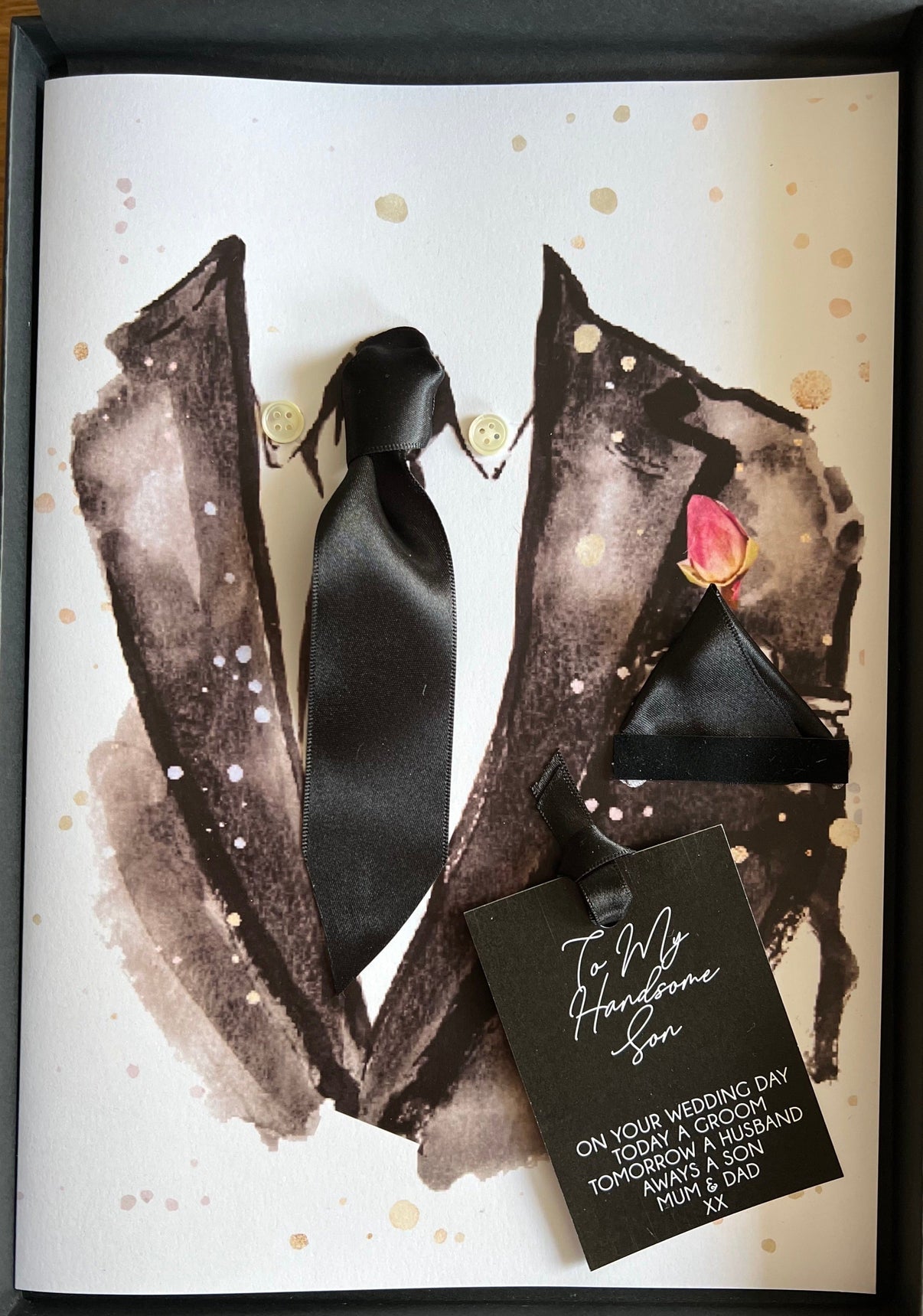 Personalised Suit Card for Him