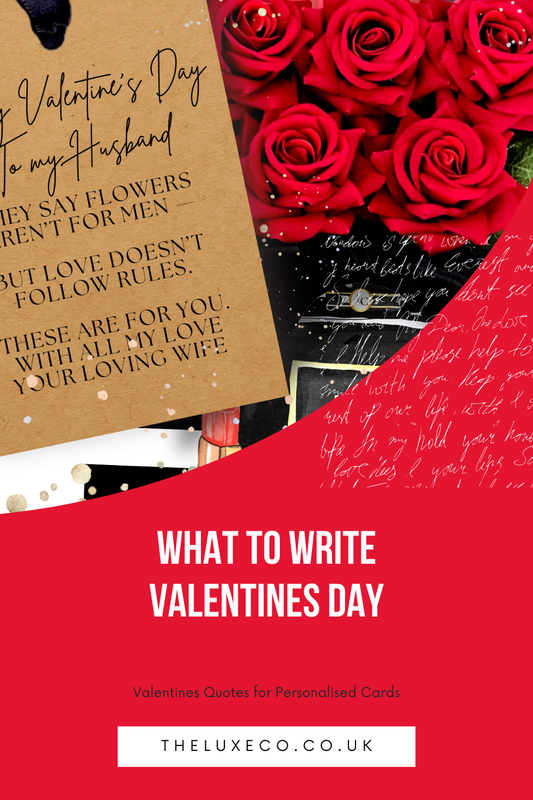 Valentines Day Love Quotes - What to Write in Your Card