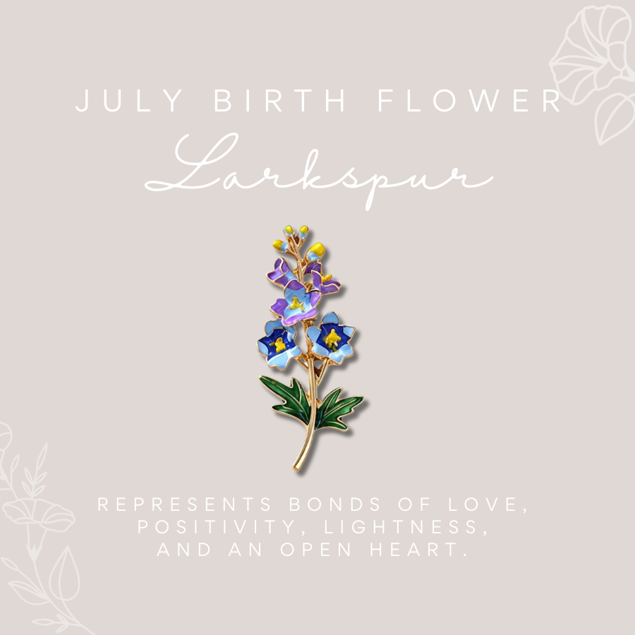 The Birth Flower for July