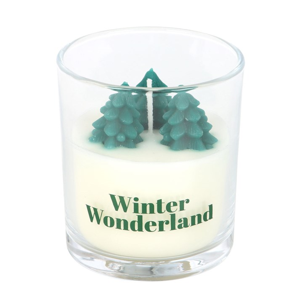 Winter Wonderland Christmas Tree Candle - Unscented