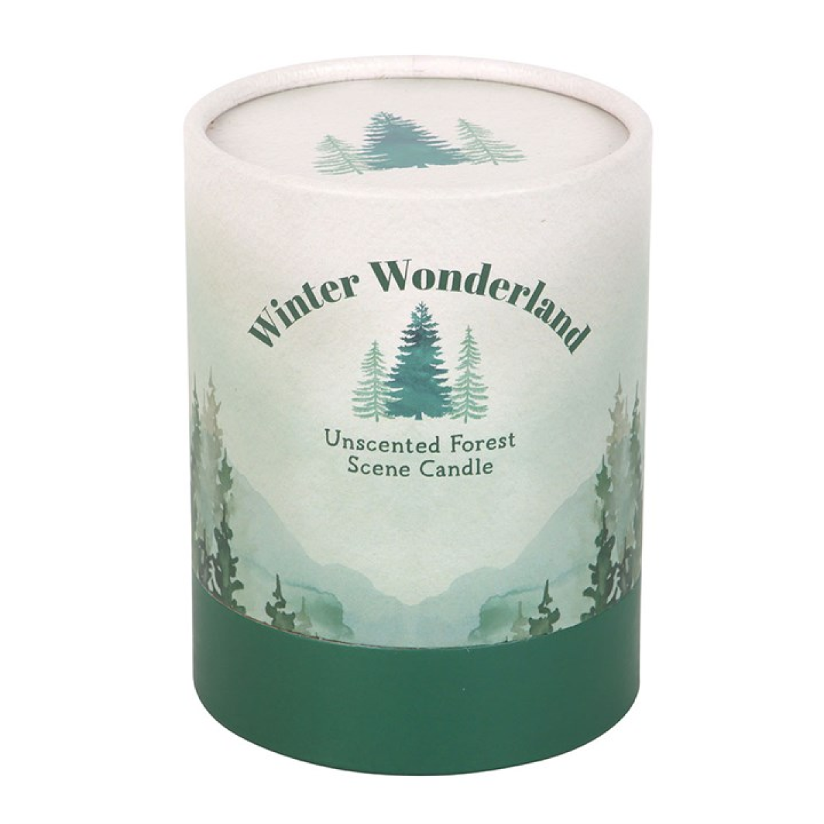 Winter Wonderland Christmas Tree Candle - Unscented