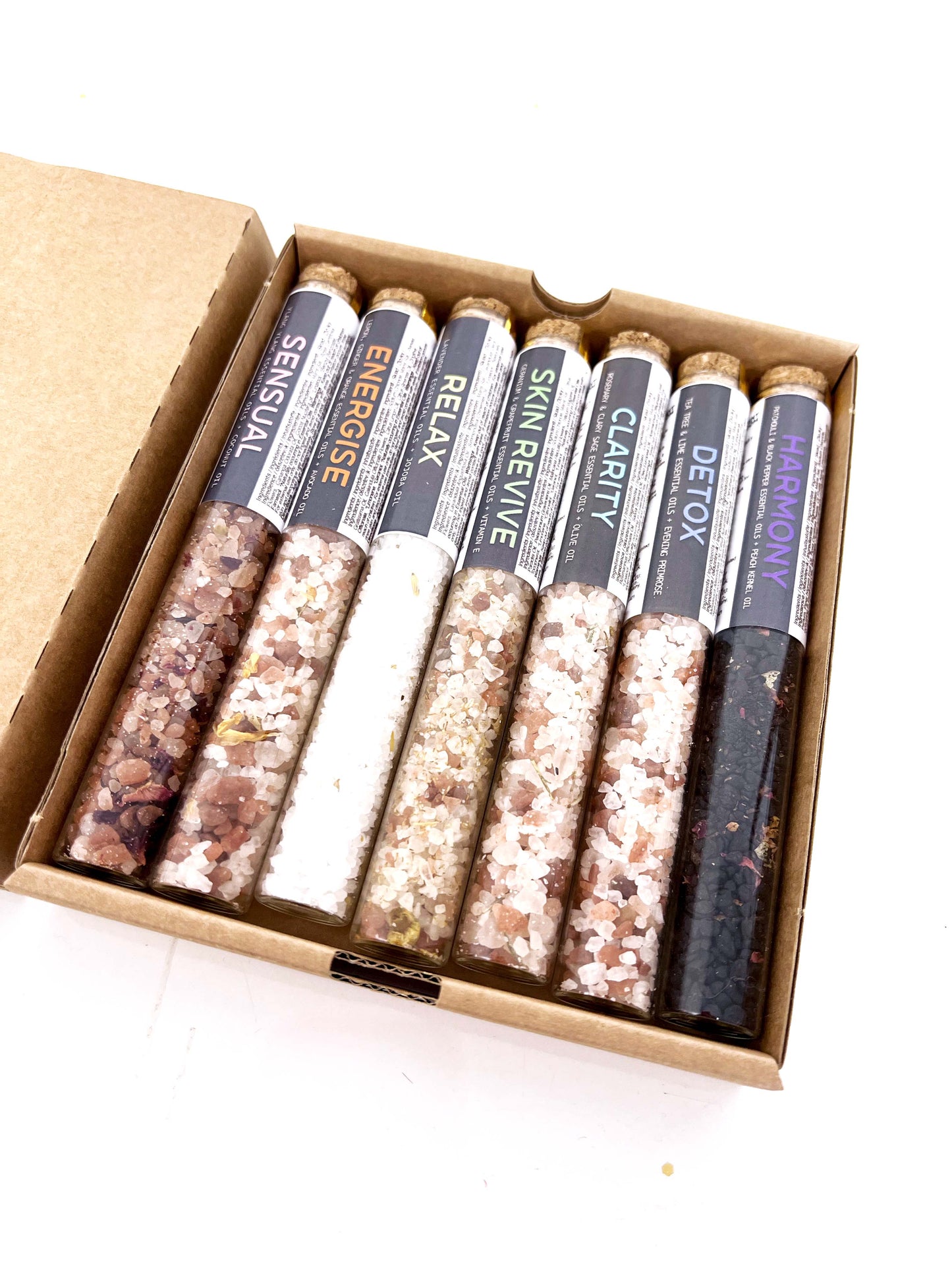 7 Blends Mineral Bath Salts Gift Box